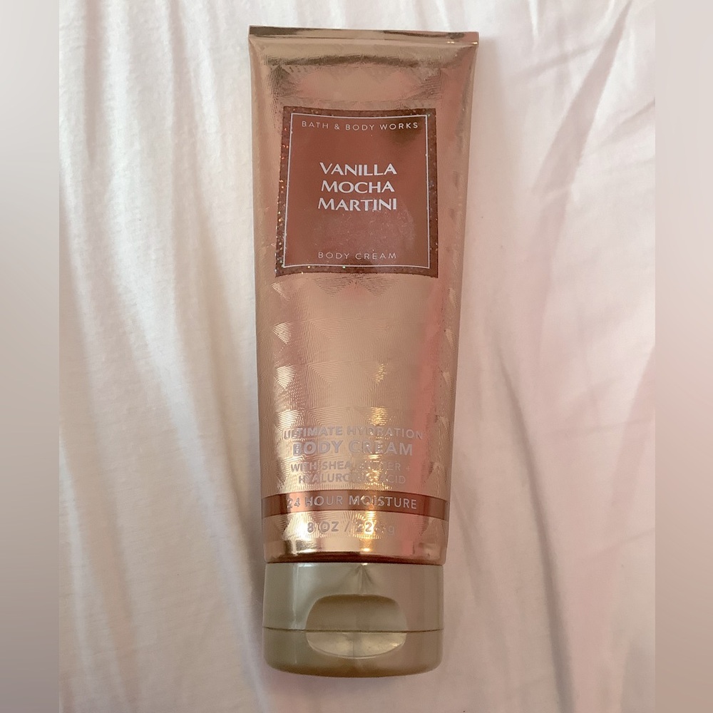 Bath & Body Works Vanilla Mocha Martini Body Cream Regular Size New